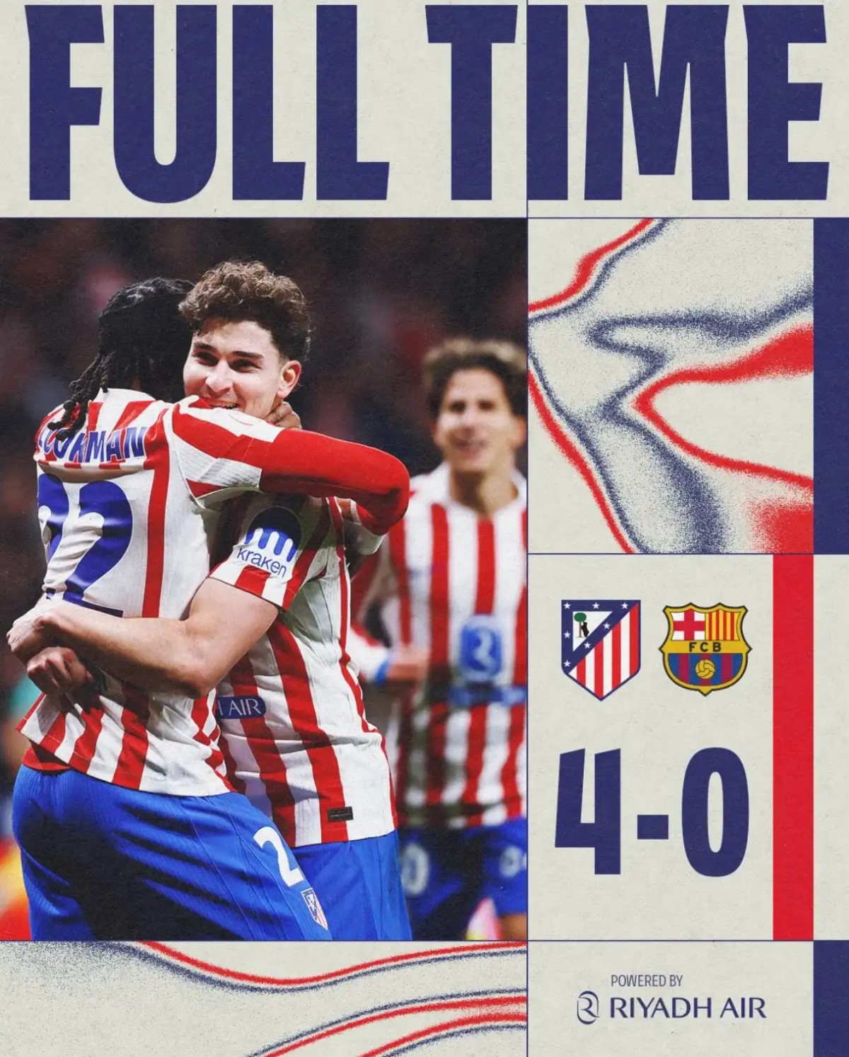 国王杯半决赛马竞4-0巴萨,创近73年耻辱纪录!